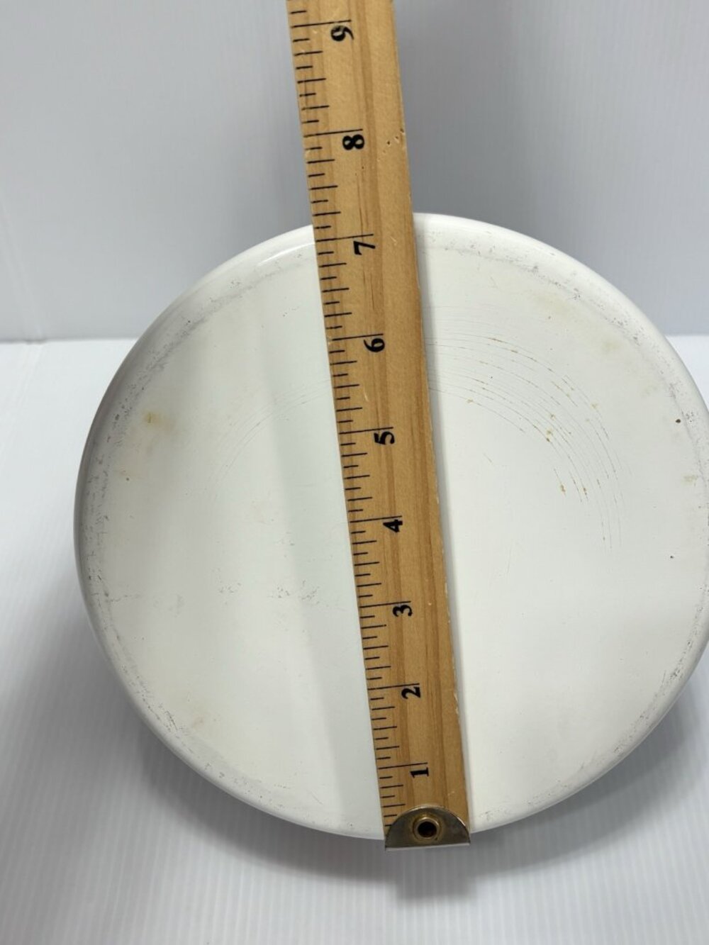 Kate Spade Cherry Polka Dot Tea Kettle White Enamel On Steel Decorative -As Is! - Picture 11 of 16